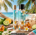 Brume Monoï Sucré 250ml + Parfum 35ml - Mixte – Parfum Solaire Coco & Monoï – Voile Léger Longue Tenue