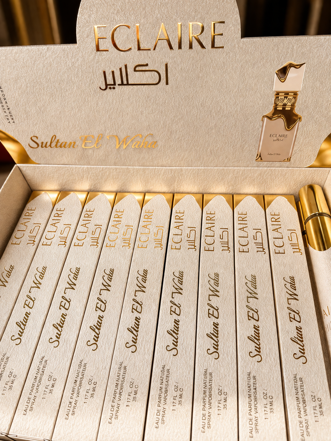 Parfum ÉCLAIR 35ml – Inspiration Dubaï ✨ 3€ l’unité / Lot 20 à 25€ 💥