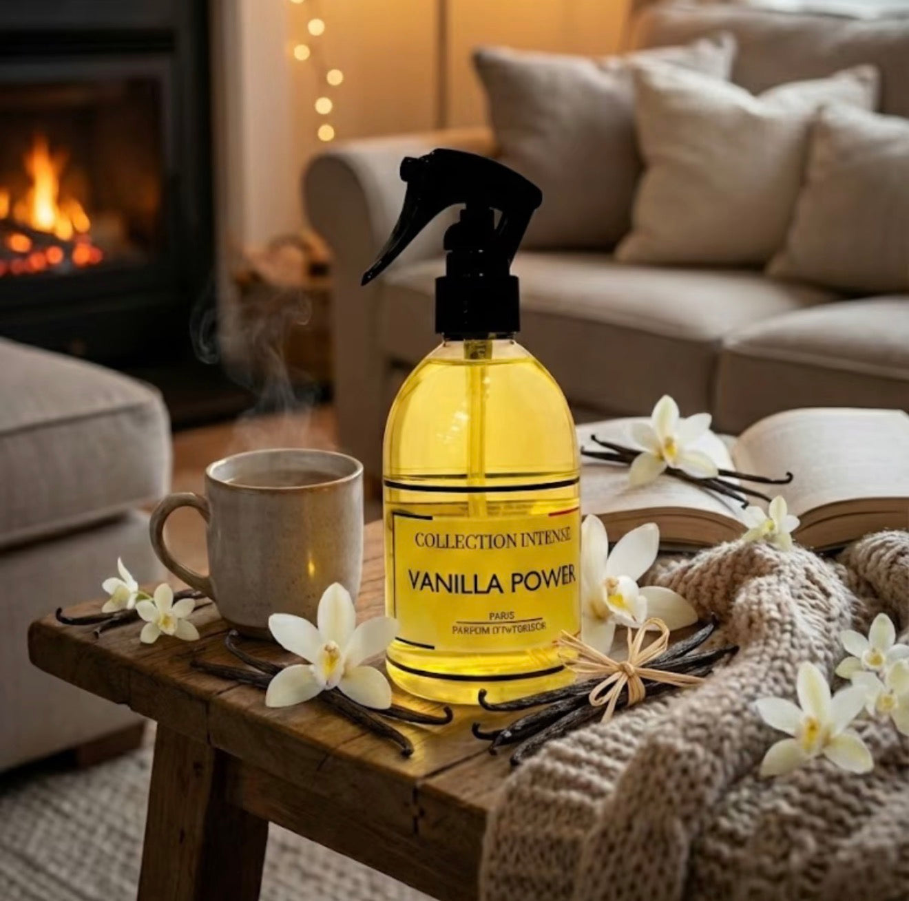 Parfum d’ambiance Fragrance Dubaï 250ml – Collection gourmande & orientale