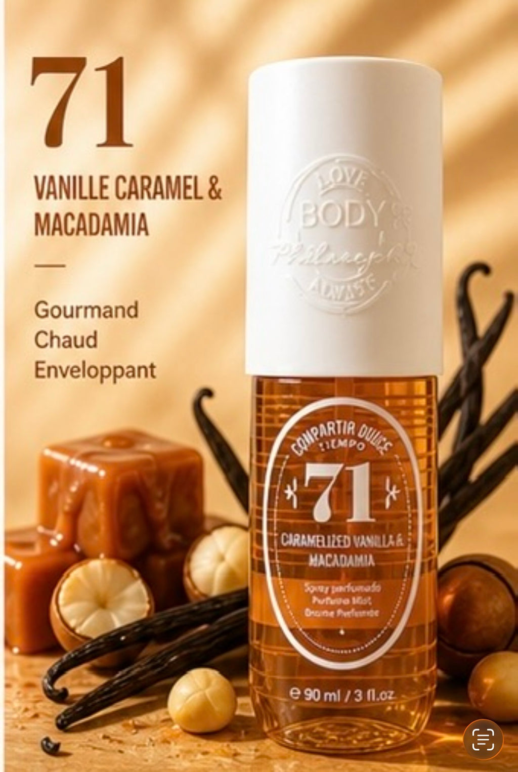 Brume inspiration senteurs brésilienne 93 (coco / praliné)90ML