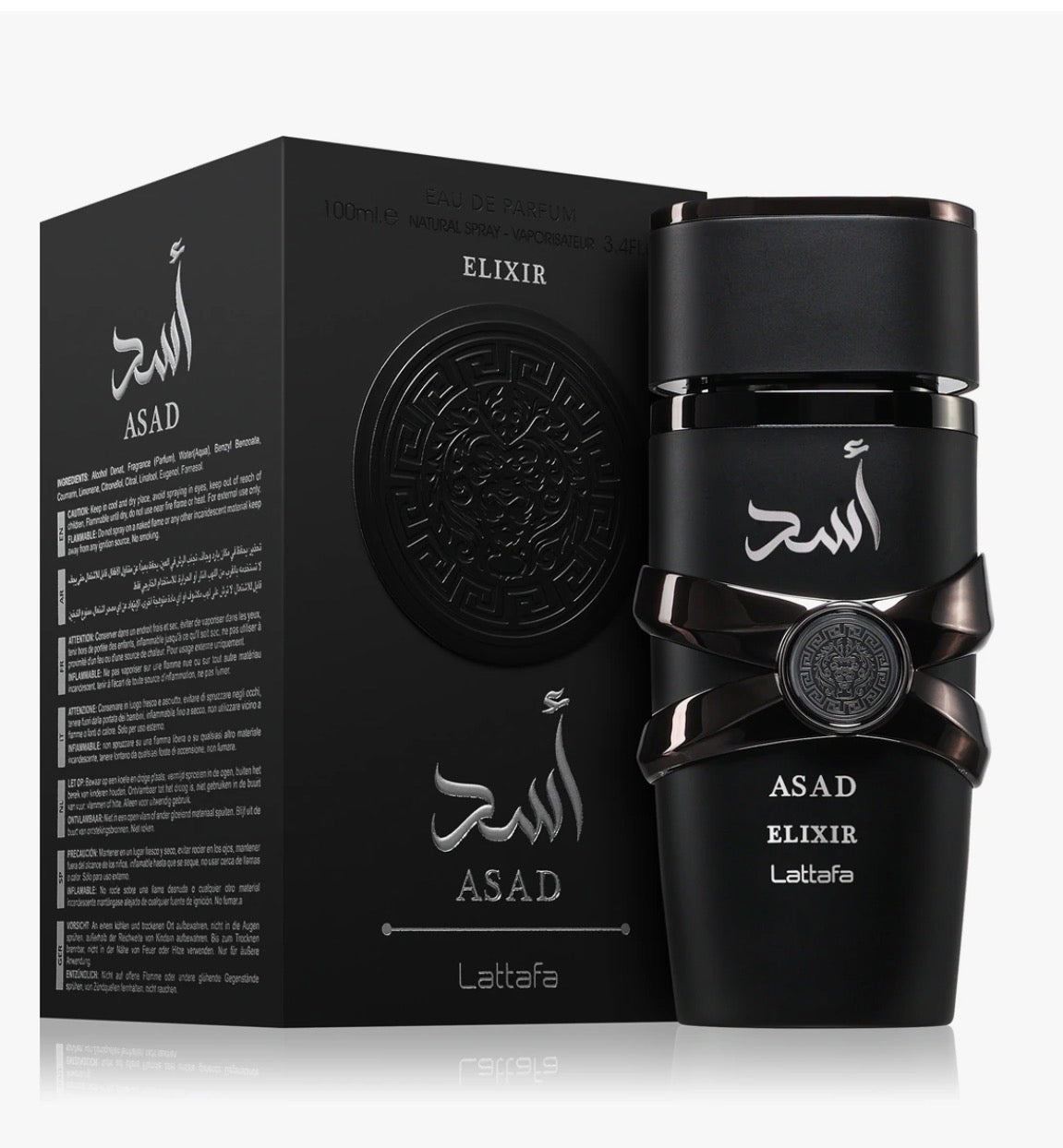 Lattafa Asad Elixir Eau de Parfum pour homme 50ml