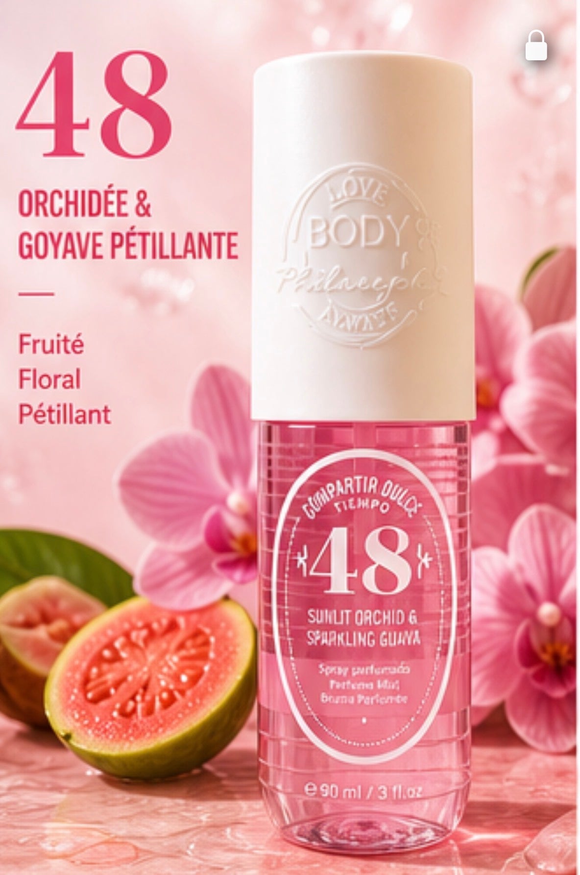 Brume inspiration senteurs brésilienne Parfumée 62 (pistache caramel) 90ML