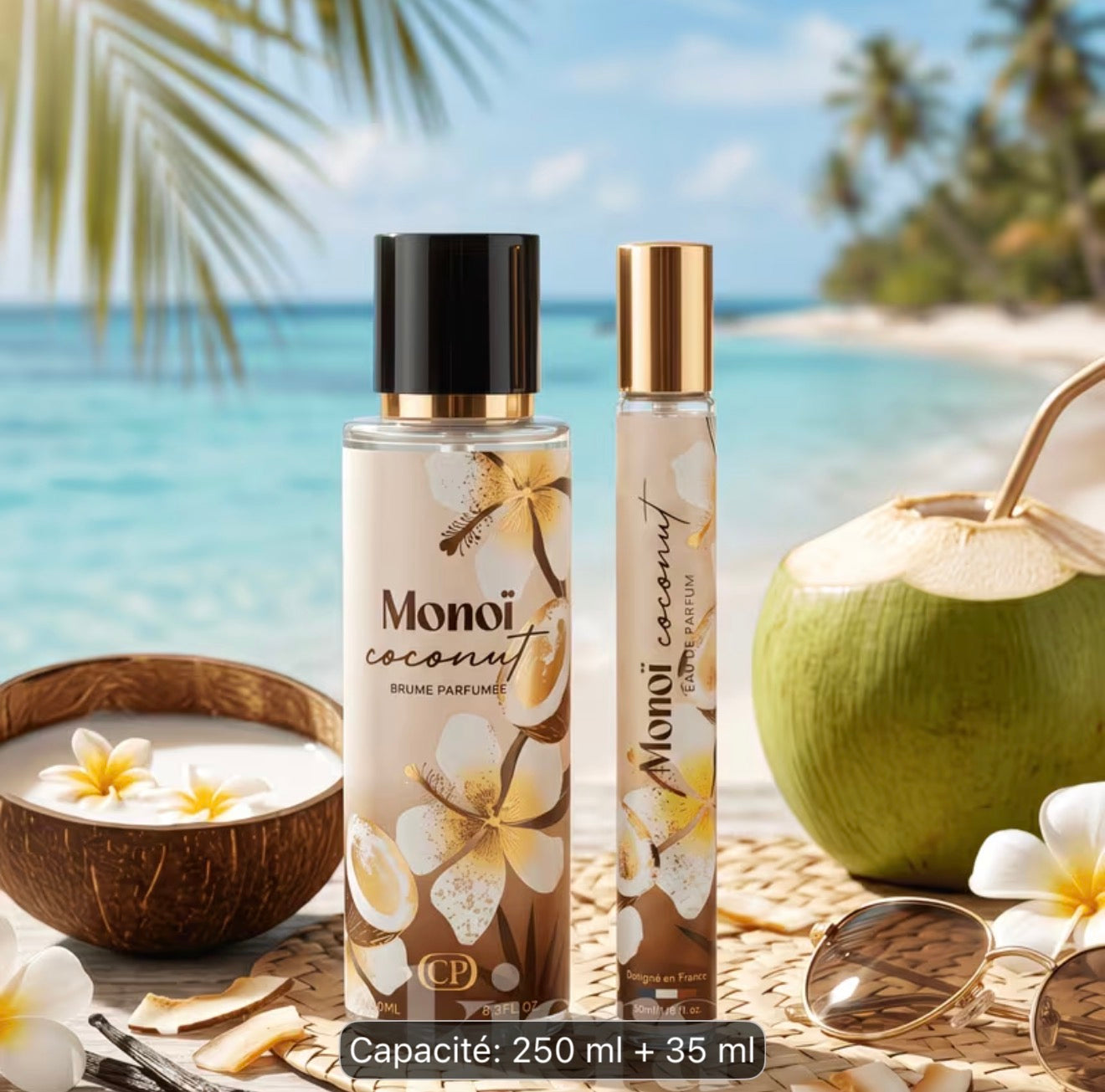 Collection Platinium - Monoï Coconut - Brume Parfumée 250ml + parfum 35ml