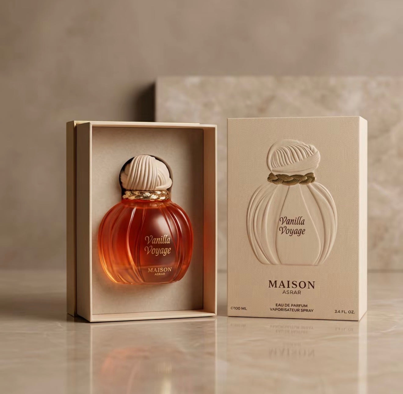 Vanilla Voyage MAISON ASRAR pour homme et femme 100ml