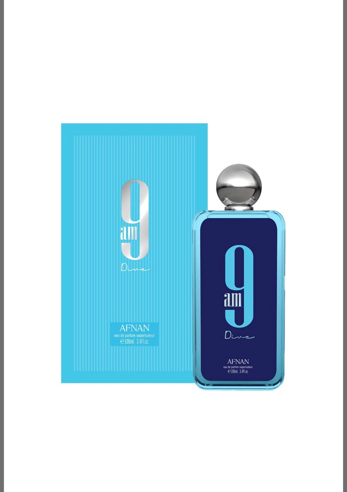 Eau de Parfum - AFNAN - 9 am Dive - Unisexe - 100 ml - Concentration élevée