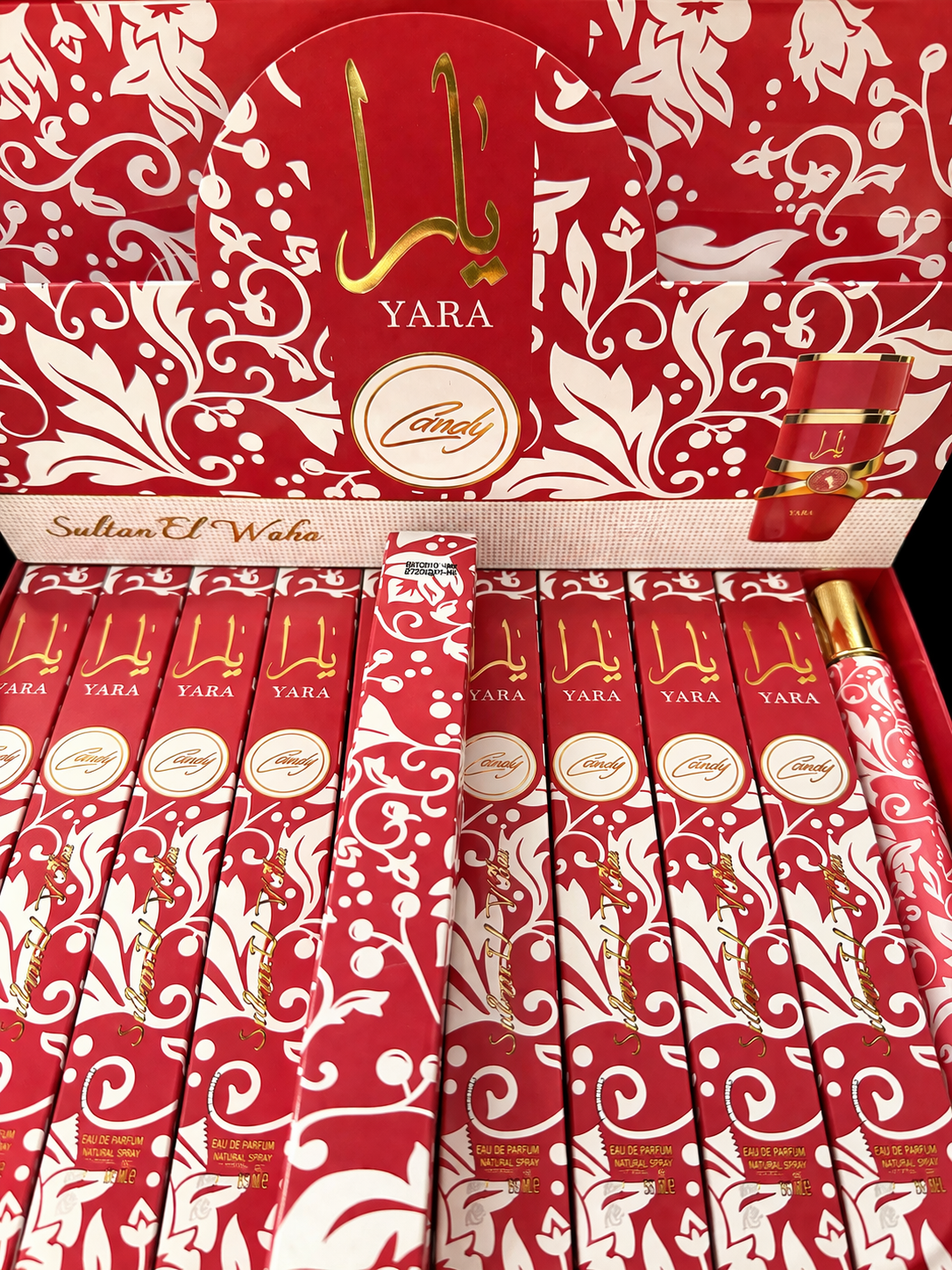 Yara Candy – Parfum de Dubaï 🍬 35ml / Boîte de 20 | Fragrance Gourmande & Longue Tenue