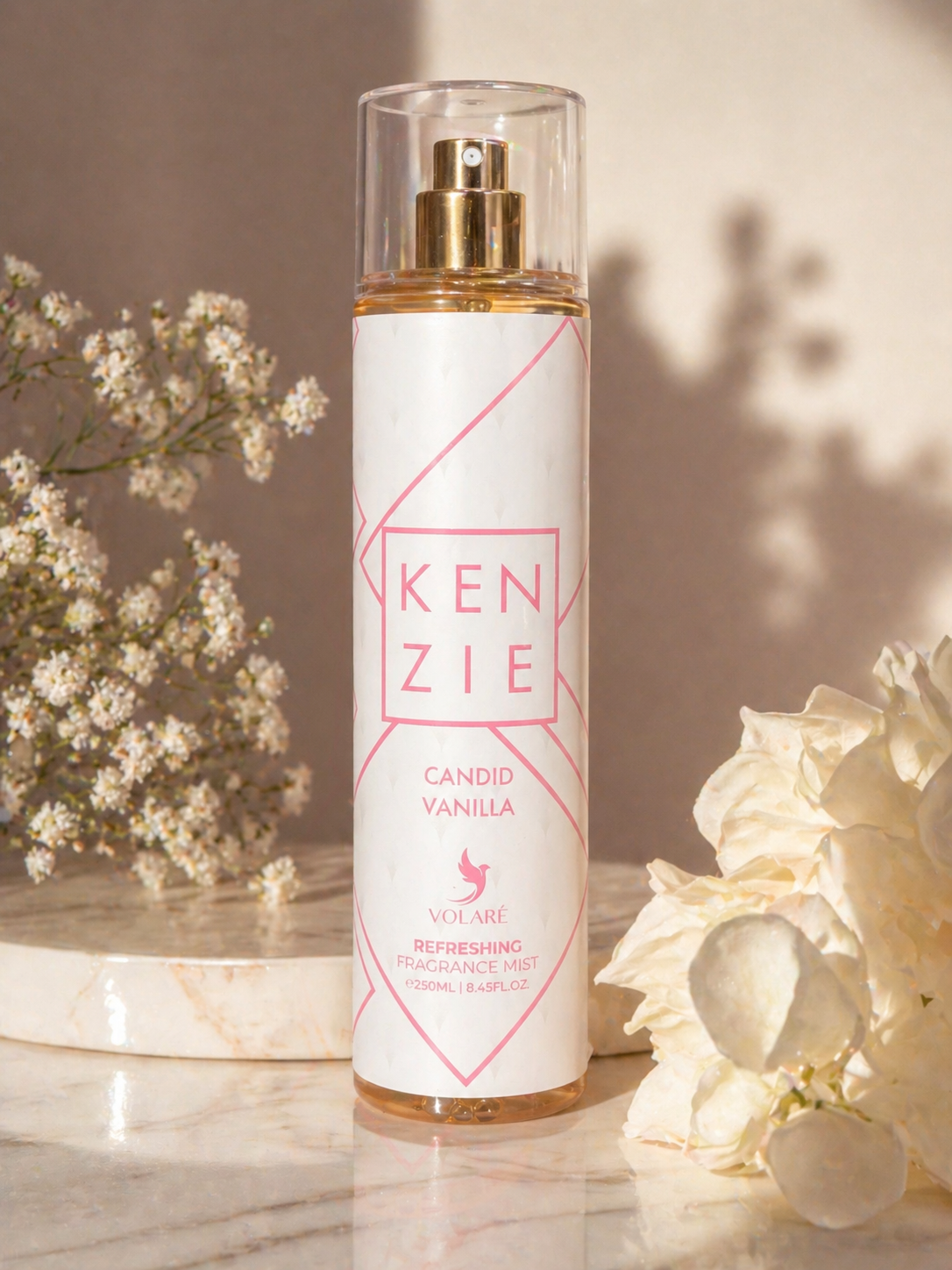Brume parfumée Candid Vanilla – Volaré 250 ml