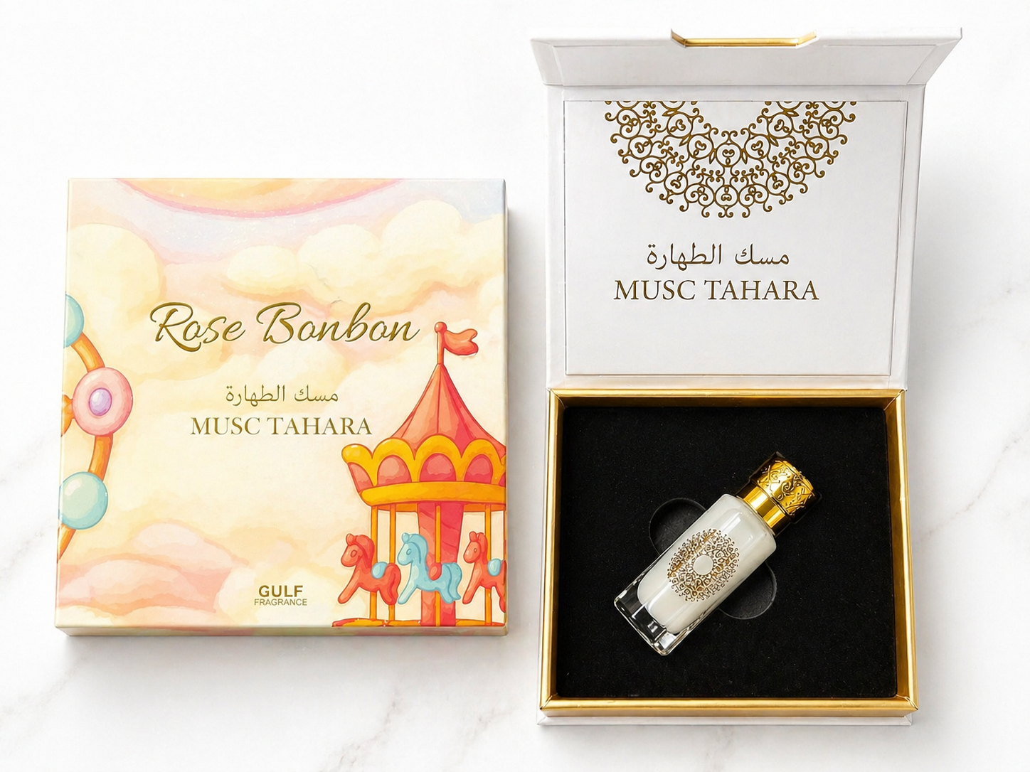 Musc Tahara Parfum – Pistachio 12ml| Sans alcool – Longue tenue