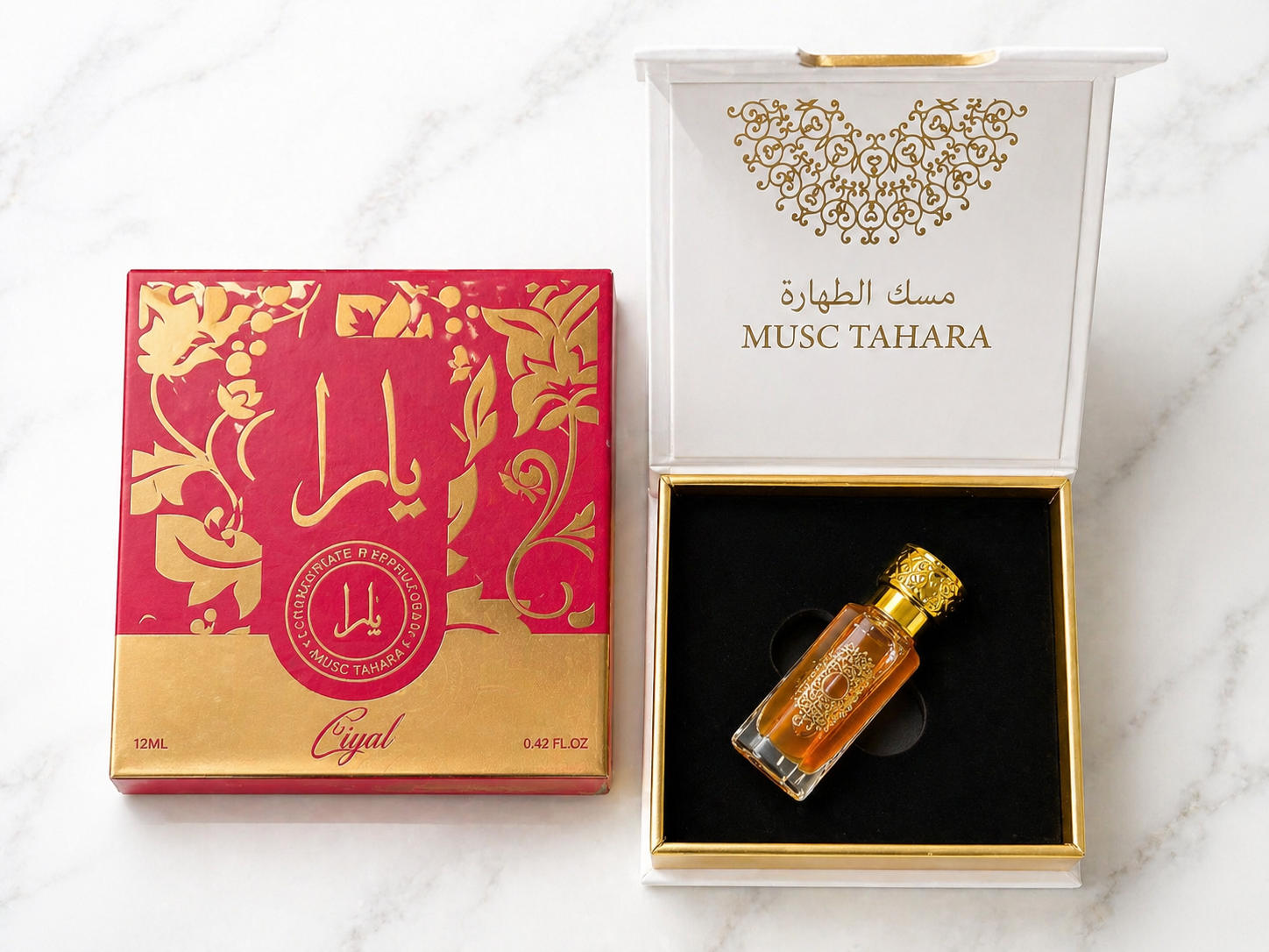 Musc Tahara Parfum – Pistachio 12ml| Sans alcool – Longue tenue